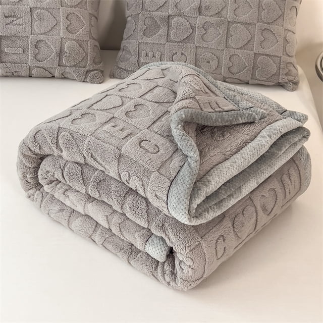 ComfortTouch Couverture Couleur : Gris Pâle; Taille : Très Grand 1 Pce