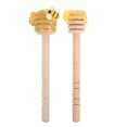 thumbnail image 1 of KAKOWELY honey dippers wooden 2pcs Wooden Honey Stirring Sticks Honeycomb Dipper Sticks Mini Honey Wand for Honey Coffee Jam Wine Tiered Tray Decorations3.94"X1.18"X0.79", 1 of 5