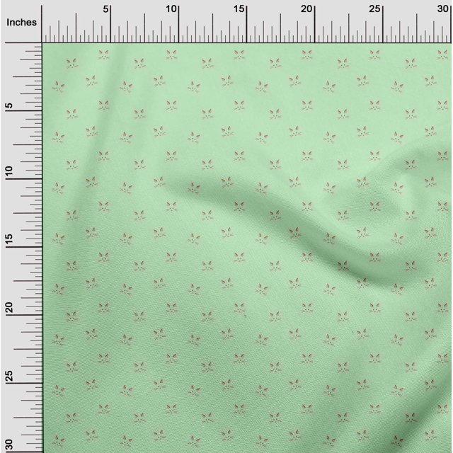oneOone Viscose Jersey Fabric Cat Face Animal Print Fabric BTY 60 Inch Wide