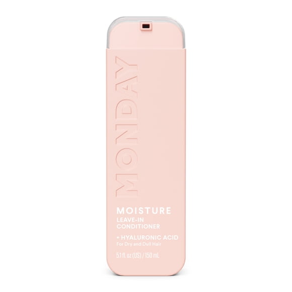 MONDAY Haircare MOISTURE Leave in Conditioner with Hyaluronic Acid, Jojoba & Almond Oil, Shea Butter& Wheat Protein for Dry & Dull Hair 150mL