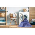 thumbnail image 2 of Ahgly Company Tapis de Zone Rond d'Intérieur Lavable à la Machine, Style Transitionnel, Bleu Ciel, 7 Pieds Rond, 2 of 7