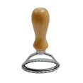 thumbnail image 2 of GUOOL Classical Ravioli Cutter Zinc Alloy Pasta Cutter Mould Wood Handle for Pasta Pierogi Press Stamps Kitchen Attachment oval, 2 of 9