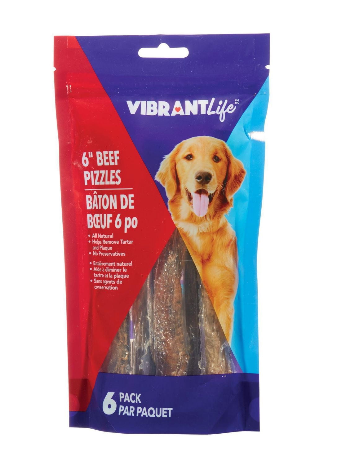 Vibrant Life Beef Pizzles