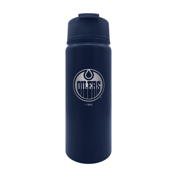 Stainless Steel Executive 18Oz Nhl Water Bottle Edmonton Oilers