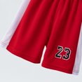 thumbnail image 4 of Kids Summer Basketball Vest & Shorts Set - Quick Dry, Sleeveless, Adjustable Straps, 4 of 5