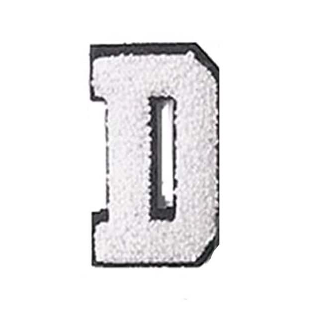 Intimates Accessory Glitters Iron On Letters Sew On Embroidered English Alphabet Applique Adhesive Repair For Fabric Clothing Shirts Jeans