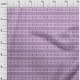thumbnail image 3 of oneOone Silk Tabby Purple Fabric Tribal Craft Projects Decor Fabric Printed By The Yard 42 Inch Wide, 3 of 5