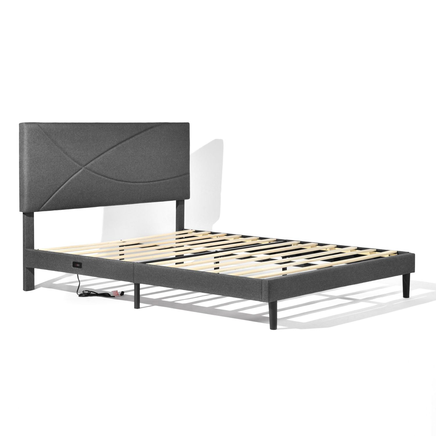 Homy Casa Chaises de Salle à Manger Lot de 4, Suédine Brune, Sans Accoudoirs