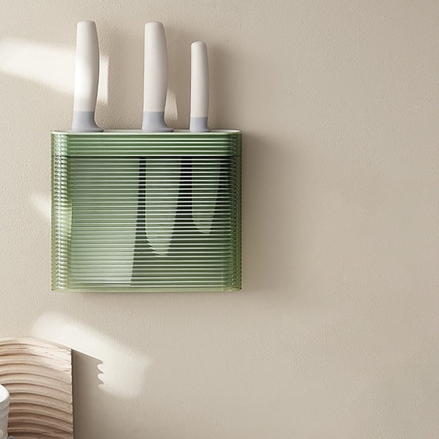 LSLJS Bloc de Couteaux de Cuisine Sans Couteaux Support de Couteaux de Cuisine Organisateur de Rangement Support de Couteaux Mural Outils de Cuisine, Support de Cuisine