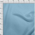 thumbnail image 3 of oneOone Rayon Blue Fabric Asian Ikat Sewing Craft Projects Fabric Prints By Yard 56 Inch Wide, 3 of 4