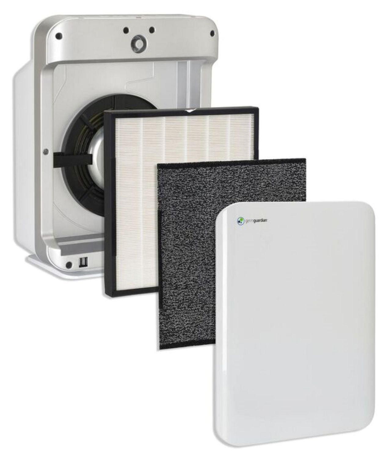 Console de purificateur d'air haute performance True HEPA GermGuardian AC5900WCA