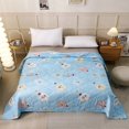 thumbnail image 1 of Kugisaki Bed Blanket Twin Thermal Blanket Bed Breathable Soft Comfortable Blanket for All Season, 1 of 6