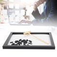 thumbnail image 4 of Sand Tray Decoration, Zen Sandbox Meditation Zen Sand Tray Desktop Craft Decoration No Grid Mini  For Family For Colleagues For Home, 4 of 8