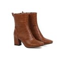 thumbnail image 5 of Awdenio Autumn And Winter Size Women's Boots Thick High-heeled Side Zipper Stone Pattern Short Boots Knight Boots, 5 of 5