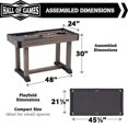 thumbnail image 4 of Salle des Jeux Charleston 4 Pi. Table de billard, accessoires de billard inclus, 4 of 6