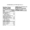 thumbnail image 2 of Great Value 100% Pure Apple Juice from Concentrate 1L, 2 of 4