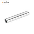 thumbnail image 3 of Unique Bargains Écrou d'Accouplement Rond M4x0,7 Mm 30mm Fileté Connecteur Tige Tube de Tige 30 Pack, 3 of 4