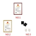 thumbnail image 5 of pitrice A4 Certificate Box Business License Award Box Wall Commercial Photo Picture Frame Document Holder, 5 of 5