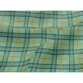 thumbnail image 4 of oneOone Viscose Jersey Fabric Madras Check Printed Craft Fabric BTY 60 Inch Wide, 4 of 5