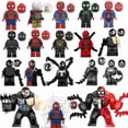 thumbnail image 1 of Tinyfusion 18-Piece Super Hero Action Figure Building Set - Assembleable Character Blocks for Kids, 1 of 6