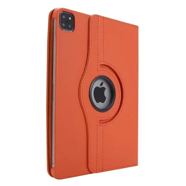 iPad Air 13 Inch Case 2024/ iPad Pro 12.9 Case (6th/5th Gen 2022/2021), Slim Smart Shell Translucent Frosted Hard PC Back Cover, Support Touch ID & Pencil Pro/2nd/USB-C - Red