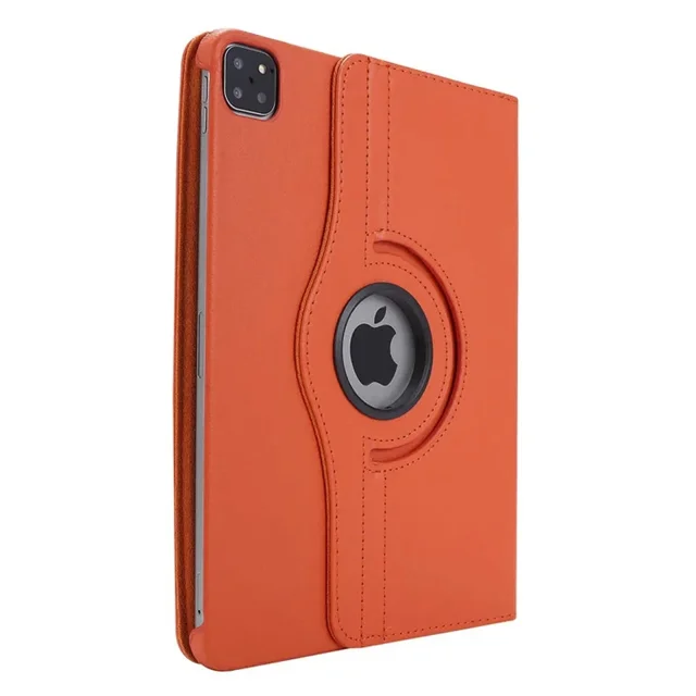 iPad Air 13 Inch Case 2024/ iPad Pro 12.9 Case (6th/5th Gen 2022/2021), Slim Smart Shell Translucent Frosted Hard PC Back Cover, Support Touch ID & Pencil Pro/2nd/USB-C - Red