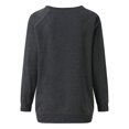 thumbnail image 5 of EGNMCR Noël Sweatshirt Mode Women Print Manches Longues Confortable Respirant Col Rond Sweatshirt, 5 of 5
