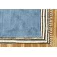thumbnail image 4 of Casavani - 4'x6' Blue Block Printed Cotton Area Rugs for Living Room Outdoor Patio Rugs, 4 of 7