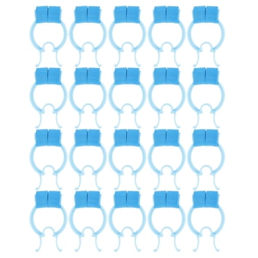 KAKOWELY nose bleed stopper 20Pcs Stop Nosebleeds Clips Exercise Clips Nose Bleed Stoppers Clips Portable Nose Clips2.56"X1.57"X0.31"