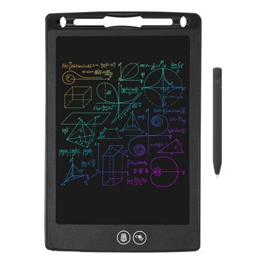 Tablette d'Écriture LCD 8,5 Pouces Bloc de Dessin Gribouillage Écriture Planche Colorée Multiple avec Stylet Magnétique pour Tout-Petits Enfants Bureau Éducatif