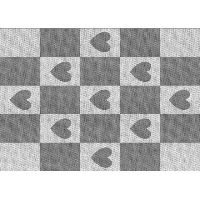 Ahgly Company Machine Washable Indoor Rectangle Transitional Silver Gray Area Rugs, 7' x 10'