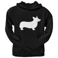 thumbnail image 1 of Corgi Silhouette Black Adult Hoodie, 1 of 1