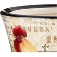 thumbnail image 4 of Certified International 23656 Gilded Rooster Canister Set (3 Piece), One Size, Multicolor, 4 of 6