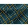 thumbnail image 4 of oneOone Viscose Jersey Fabric Tartan Check Print Fabric BTY 60 Inch Wide, 4 of 4