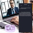 thumbnail image 3 of AI Translation Earbuds, 140 Languages Ear Hook Translator 3 Working Modes  for Travel Learning Pinkish,Black,Beige,Purplish, 3 of 7