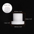 thumbnail image 2 of Unique Bargains Ceramic Take Up Lever Thread Eyelet for Embroidery Machine, 50 Pack, 2 of 5