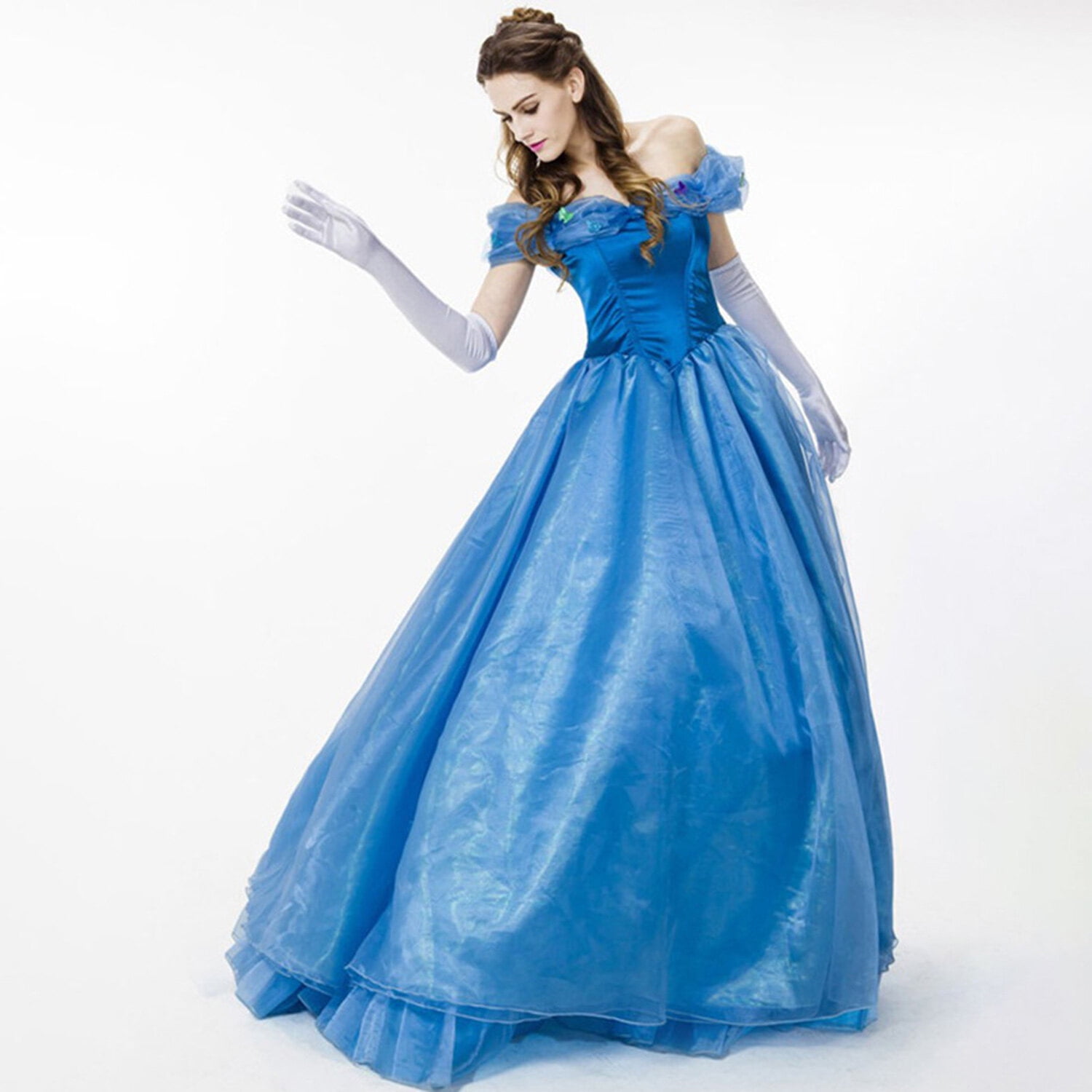 Robe de Princesse Cendrillon pour Filles, Costume, Robe de Bal pour Tout-Petits, Fête d'Halloween, Cosplay, 2-13 Ans Robe de Princesse Cendrillon pour Filles, Costume, Robe de Bal pour Tout-Petits, Fête d'Halloween, Cosplay, 2-13 Ans