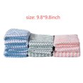 thumbnail image 3 of 10 Piece Kitchen Dishcloth Set With Random Colors Highly Absorbent Cleaning Cloths Soft & Dish Towels Household Washing, 3 of 4