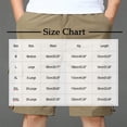 thumbnail image 3 of Styesk Mens Shorts Men Fashion Casual Comfy Solid Pocket Waist Drawstring Regular Short Pants, 3 of 6