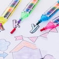 thumbnail image 3 of TIMIFIS Stylo Stylo 4 Pcs Marqueurs de Craie Stylo Marqueur de Craie Liquide de Qualité Supérieure avec Stylo Réversible Enfant 5 ml, 3 of 8