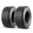 thumbnail image 1 of MaxAuto 2 Pcs 16x6.50-8 Lawn Mower Tire for Garden Tractors Riding Mowers, 4PR, Tubeless, 1 of 4