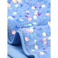 thumbnail image 5 of INSPIRE CHIC Women's Sequin Velvet Spaghetti Strap Club Party Crop Cami Top Light Blue XL, 5 of 5