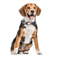 thumbnail image 3 of Ethnic Pattern Personalized Half Metal Cotton Collar Pet Dog Collar, 3 of 9