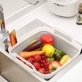 thumbnail image 4 of CJiaWei Bassin à Vaisselle Pliable Seau Portable Extérieur Multiusage Bassin Pliable pour Laver la Vaisselle pour Cuisine VR Camping, 4 of 6