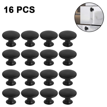 16 Pcs Boutons de Porte d'Armoire, Boutons de Commode Vintage 30 mm, Ensemble de Boutons de Tiroir, Poignées de Tiroir Rondes, Poignées de Porte, Poignées d'Armoire, Boutons de Meuble