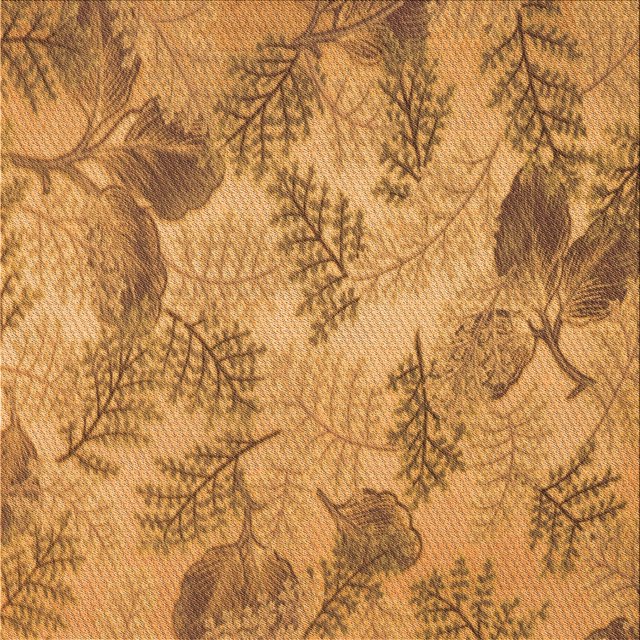 Ahgly Tapis d'Intérieur Lavable en Machine Carré Transitionnel Sedona Brun, 4 Pieds Carré