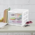 thumbnail image 3 of Sterilite 3 Drawer White Unit, 3 of 7