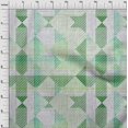 thumbnail image 4 of oneOone Rayon Green Fabric Check Craft Projects Decor Fabric Printed By The Yard 56 Inch Wide, 4 of 4