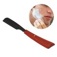 thumbnail image 3 of Edge Straight Handle  Zinc Alloy Japanese Straight Edge Barber  for Shaving Hair Eyebrows, 3 of 7