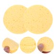 thumbnail image 2 of Miangastore Face Cleansing Sponges Yellow 10Pcs 3.14X3.14X0.39In, 2 of 8